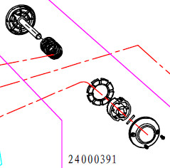 Haswing Protruar 1,2, 3 12V, Ventura, Ultima pákový naklápací mechanizmus HSW