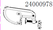 Haswing Protruar G, 3 12V, 5, Ultima, Ventura T, držiak motora vľavo HSW
