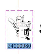Haswing Protruar G, 3 12V, 5, Ventura T, svorka, sklápací mechanizmus HSW