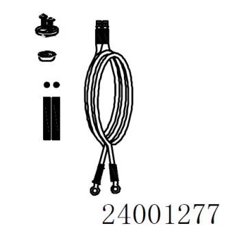 Haswing Protruar 2 a 3 12V, 3 24 V batériový kábel HSW