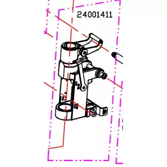 Upevnenie Haswing Ultima, naklápací mechanizmus HSW
