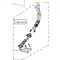 Haswing Cayman B55 GPS, B101 GPS batériový kábel HSW