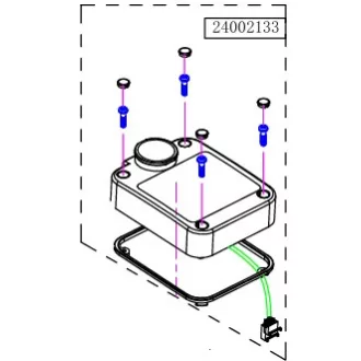 Haswing Cayman B55, B80 Kryt ovládacieho puzdra GPS HSW