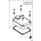 Haswing Cayman B55, B80 Kryt ovládacieho puzdra GPS HSW