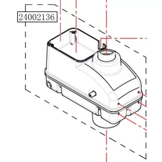 Haswing Cayman B55 GPS, B80 GPS regulátor biely HSW