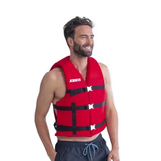   Záchranná vesta Jobe Universal Life Vest červená jedna veľkosť pre všetkých
