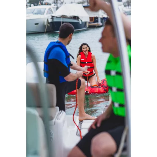 Záchranná vesta Jobe Universal Life Vest červená jedna veľkosť pre všetkých