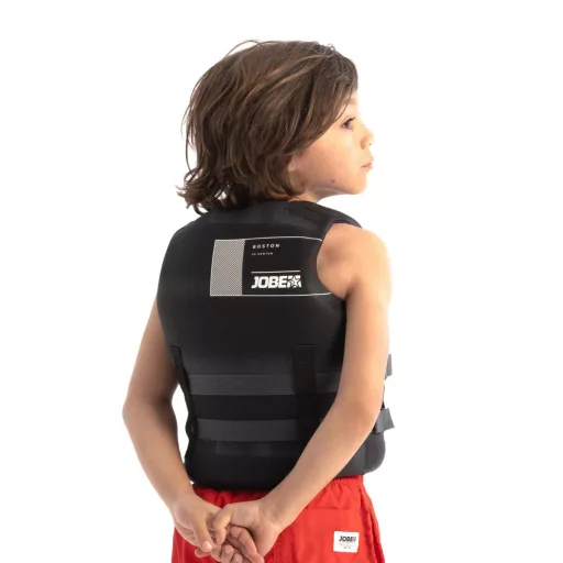 Športová vesta Jobe Neoprénová záchranná bunda pre deti Black