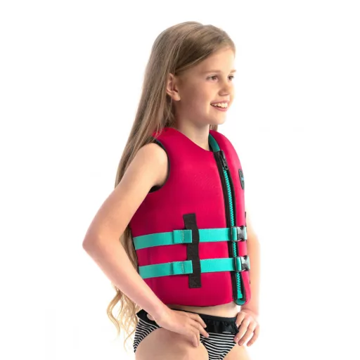 Záchranná vesta Jobe Neoprene Vest Kids Hot Pink