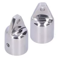 Kovová objímka na podperu bimini 22 mm
