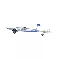   Prívesný lodný transportér Alfa 1300 kg brzdená drevená paleta do 6,7 m