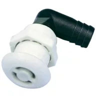 Plastový 90-stupňový kruh na vetranie nádrže