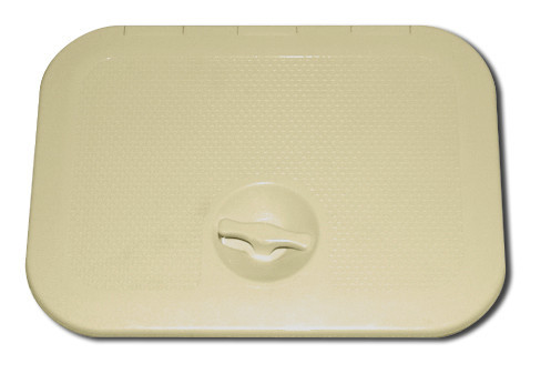 Kryt úložného priestoru so západkou ABS béžová 270x372 mm