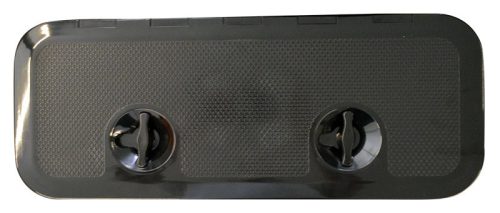 Veko úložného priestoru so západkou ABS čierna 248x603 mm EVA-klon