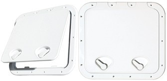 Kryt úložného priestoru s dvoma západkami 517x463 mm