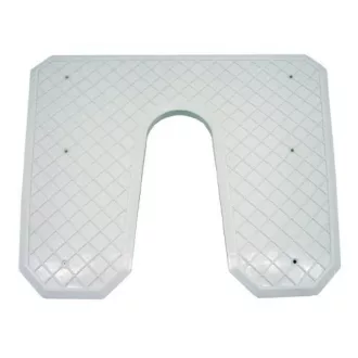 Antivibračné zrkadlo z plastu, 445 x 363 mm,