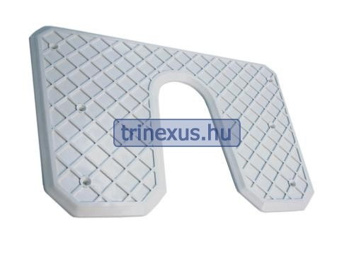 Antivibračné zrkadlo z plastu, 445 x 363 mm,