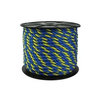 Lano PP žlto-tmavo modré 3 mm