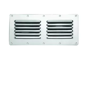 Szellőzőlemez inox 230 x 115 mm EVA