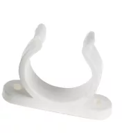 Držiak svietidla plast 30 mm biely
