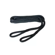   Pár blatníkových lán PE s dvojitým opletom 1,5 m/6 mm tmavomodré