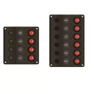 Ovládací panel so 4 štandardizovanými LED diódami