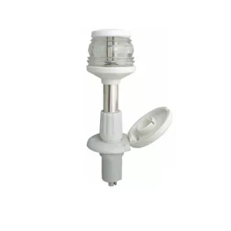 Okrúhle biele vstavané LED svetlo 53 cm od
