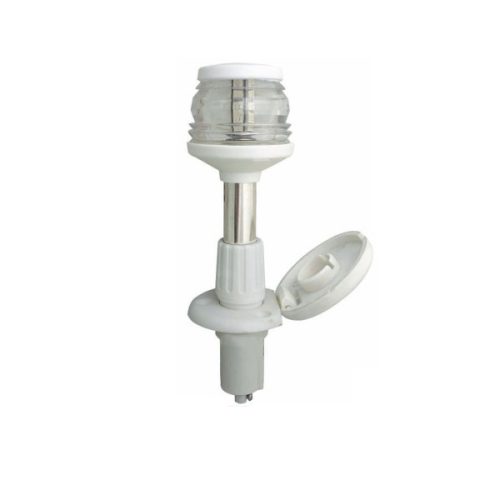 Okrúhle biele vstavané LED svetlo 53 cm od