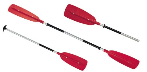 Veslovacia kanoe/kajak odnímateľný hliníkový plast 150 cm