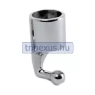 Kovová objímka s guľovým koncom 90 stupňov 22 mm