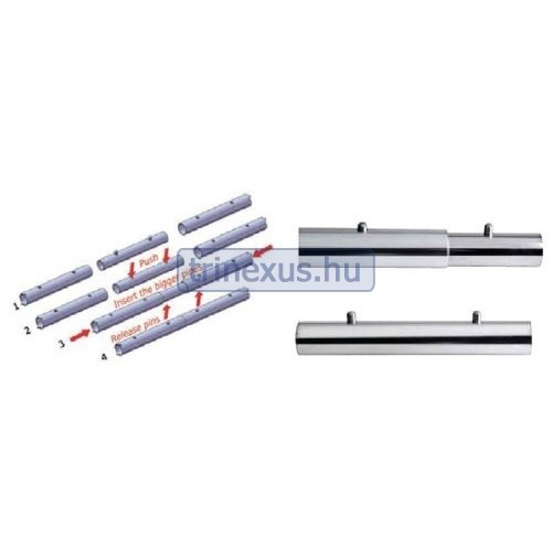 Uzamykateľný konektor pre 22 mm 15 cm