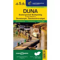 Kniha, Duna Esztergom-Budapest Turistická mapa (MAĎARSKO)