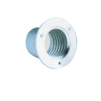 Bovden telo káblovej zásuvky biele 56 mm