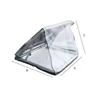 Szúnyogháló hajóablakhoz 650x650x420 mm EVA