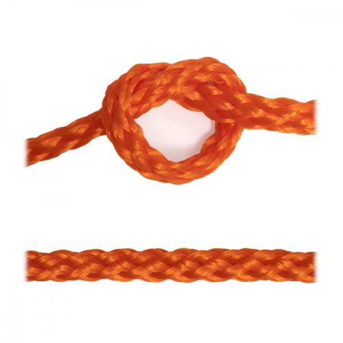 Lano 10 mm plávajúce oranžovej farby