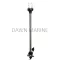 Kruh LED biely odnímateľný z nerezovej ocele 60 cm