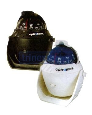 Kompas v čiernom strmeni Optronics 114mm
