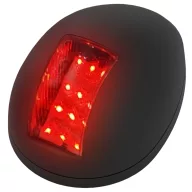 Svetlo LED červené 112,5° vertikálne v čiernom puzdre