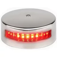   LED svetlo červené 112,5° horizontálne v oceľovom puzdre