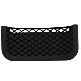   Tárolóháló kerettel ragasztható fekete 254x117x31 mm EVA
