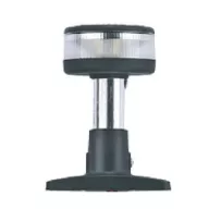Biely kruh so 6 LED diódami, základňa, v čiernom puzdre