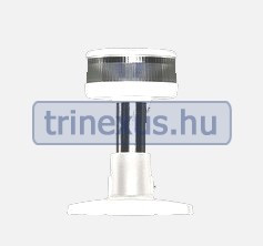 Biely kruh so 6 LED diódami, základňa, v bielom puzdre