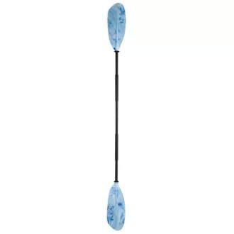 Evező kajak alu-műag állítható kék 220 cm EVA