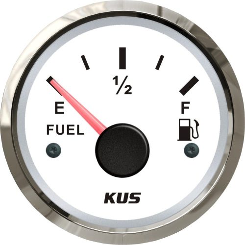 Ukazovateľ hladiny paliva KUS z nehrdzavejúcej ocele - biely (US 240/33 OHM)