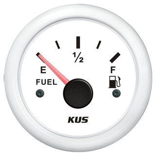 Ukazovateľ stavu paliva KUS biely (US 240/33 OHM)