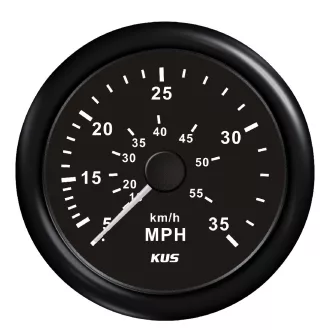 Merač rýchlosti KUS 35 MPH čierny