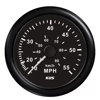 Merač rýchlosti KUS 55 MPH čierny