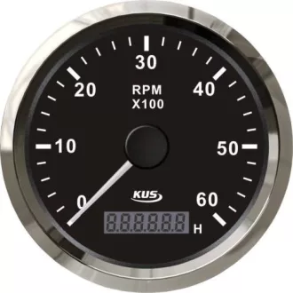   Počítadlo otáčok a prevádzkových hodín KUS 6000 RPM edelsthal-fek