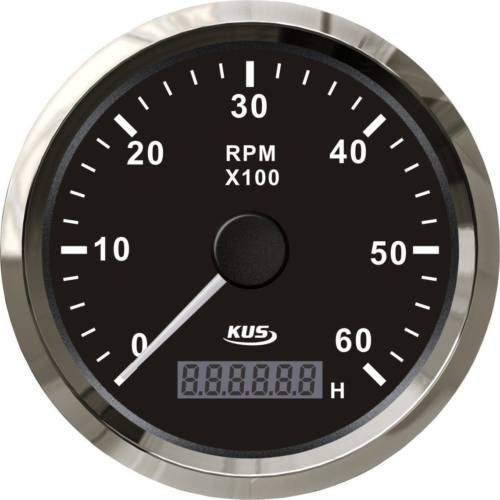 Počítadlo otáčok a prevádzkových hodín KUS 6000 RPM edelsthal-fek