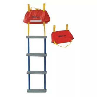 Záchranný rebrík na zábradlie 3 stupne 94 cm